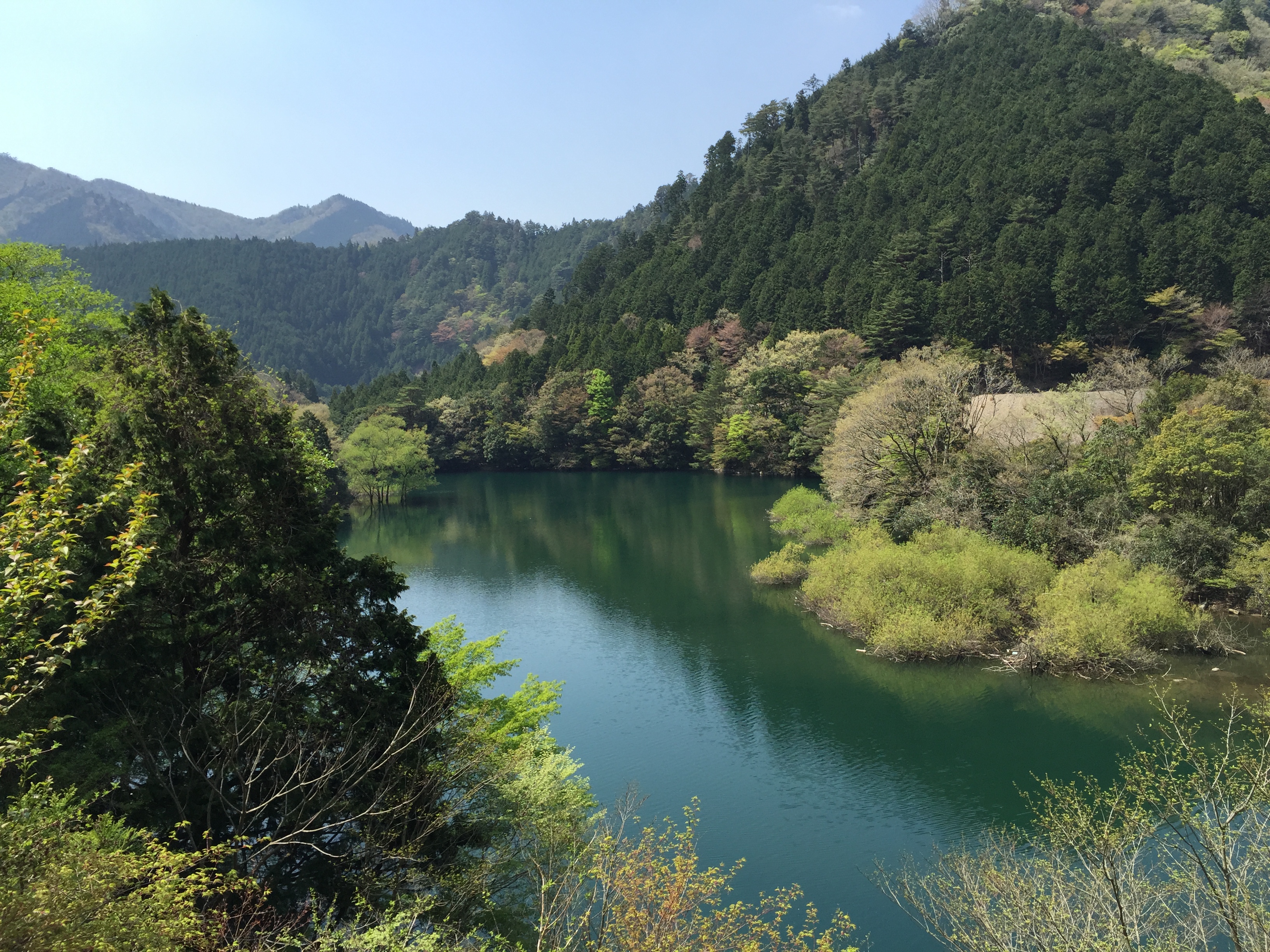 セローでツーリング 湯の山温泉～滋賀鎌掛谷
